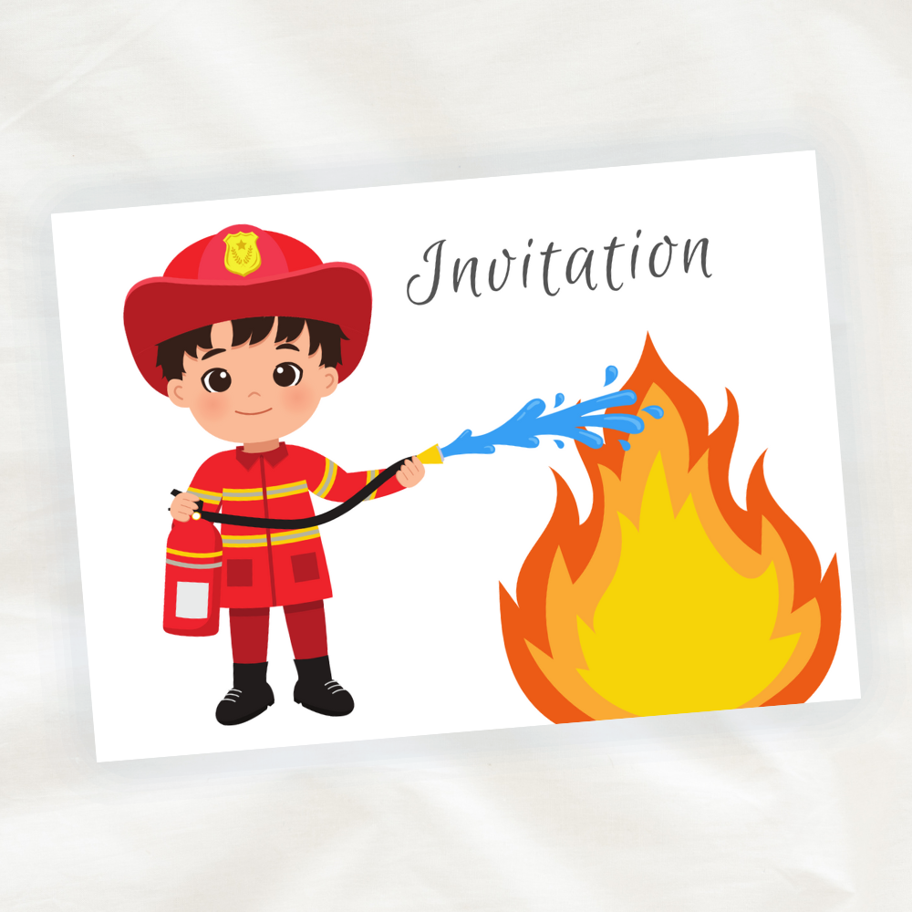 invitation-anniversaire-pompier